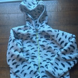 Girls 5T Patagonia fleece used adorable ears on hood